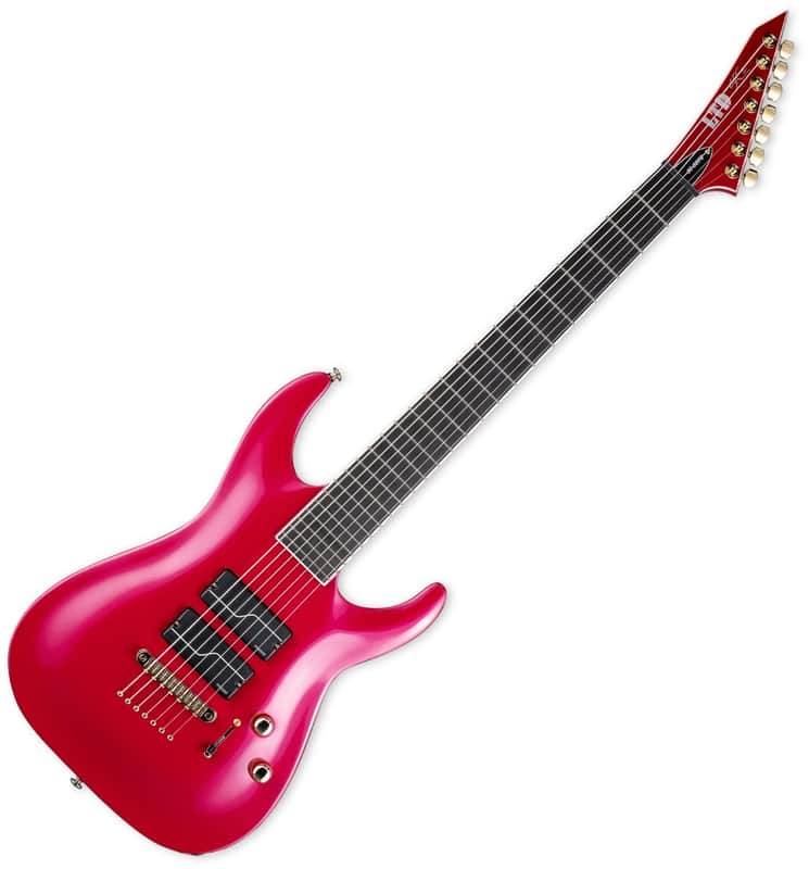 ESP LTD SC-607B Stephen Carpenter Deftones Guitar Magenta Metallic B-Stock image 1
