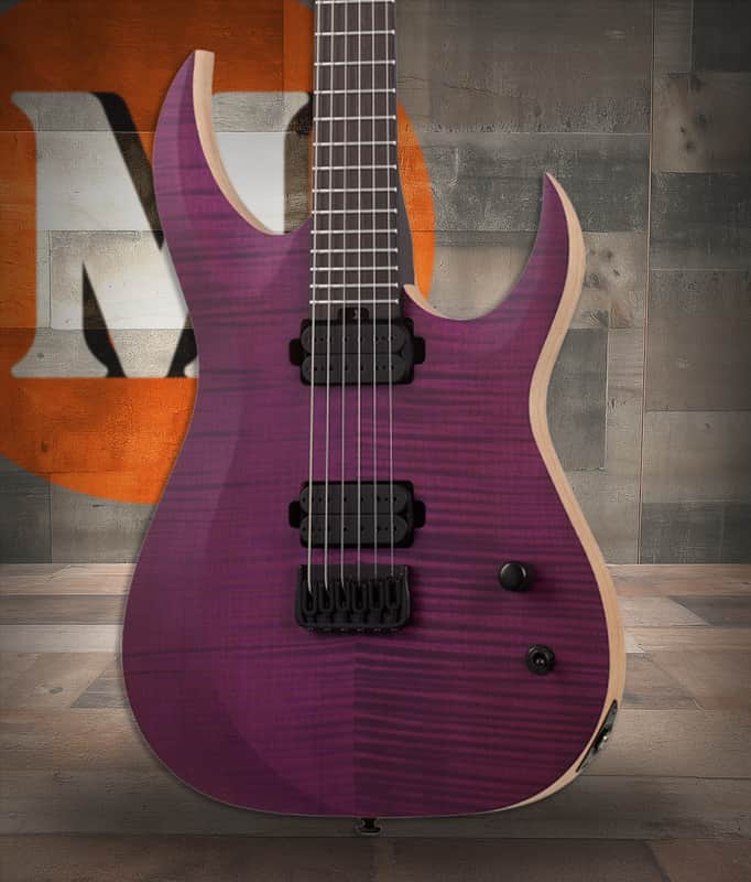 Schecter John Browne Tao-6 - Satin Trans Purple (STP) (462) image 1