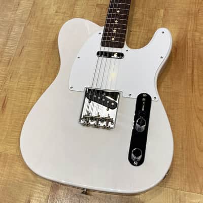 Fender Jimmy Page Mirror Telecaster 2023 Electric Guitar White Blonde image 1