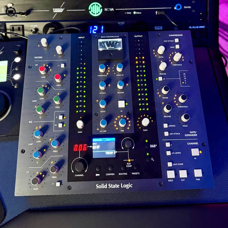 Solid State Logic SSL UC1 DAW Controller 2021 - Present - Black image 1