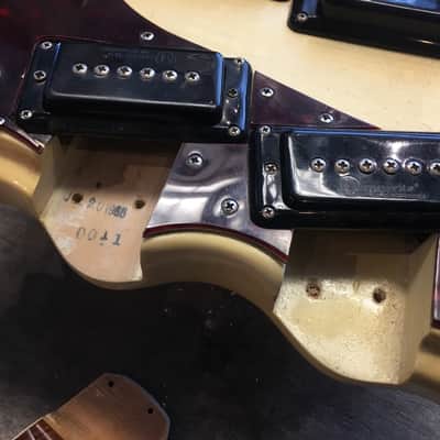 Mosrite Joe Maphis Mark XVIIII Double Neck 1968 White image 15
