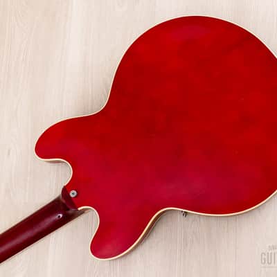 1997 Orville ES-335 Gibson-Licensed Semi-Hollow Guitar Cherry, Japan Terada image 15