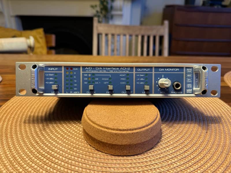 RME ADI-2 FS AD/DA Converter 2010s Blue image 1