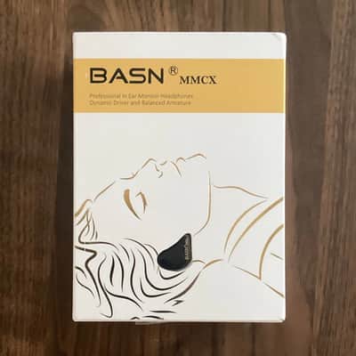 BASN MMCX Triple Driver In-Ear Monitors - Golden Obsidian image 2