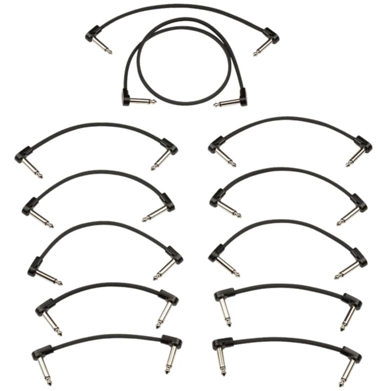 Fender Blockchain™ Patch Cable Kit, Medium, Black image 1