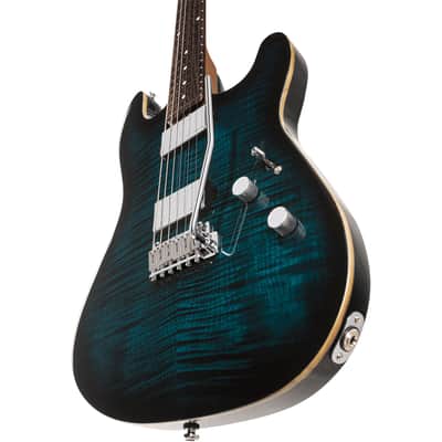 Sterling by Music Man Deep Blue Burst image 4