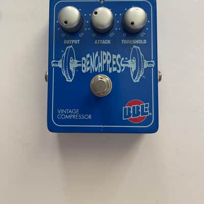 BBE Sound Bench Press Vintage Compressor Benchpress Guitar Effect Pedal + Box image 2