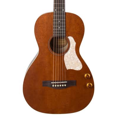 Art & Lutherie Roadhouse Q Discrete Parlor - Havana Brown image 1