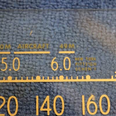 RCA Victrola V-225 Console Radio Face Plate (Glass) PT# 29330 mid 40s image 11