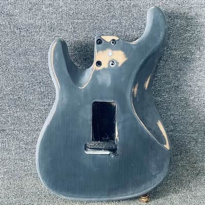 Black Strat Style Solid Basswood Body DIY Project image 5