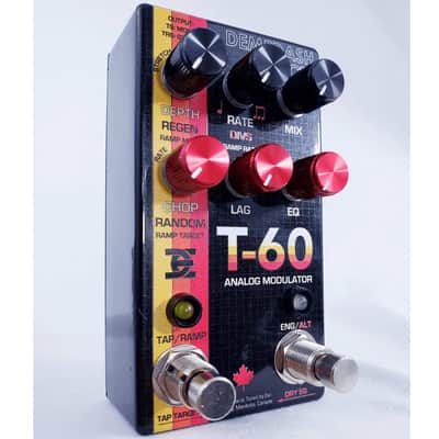 Demedash Effects T-60 Analog Modulator 2021 - Black image 3