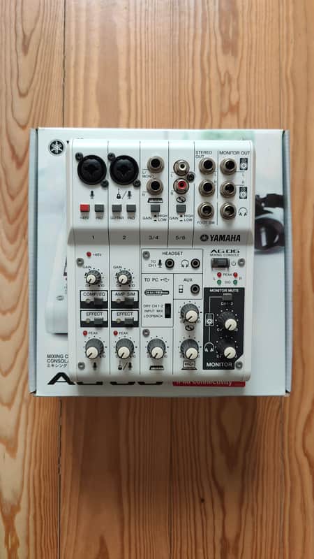 Yamaha AG06 2014 MK1 | Reverb