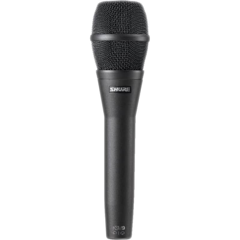 Shure KSM9 Dual-Pattern Handheld Condenser Microphone, Charcoal Black, KSM9/CG, Open Box (Like New) image 1