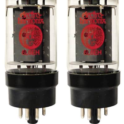 Electro-Harmonix  6L6 Power Tube, Platinum Matched Pair with 24-Hour Burn-In! image 1