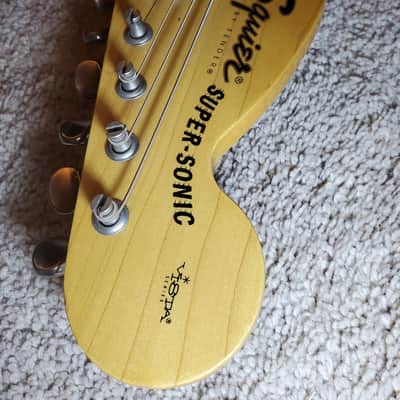 Squier Vista Super-Sonic 1996 - 1998 Blue Sparkle image 7