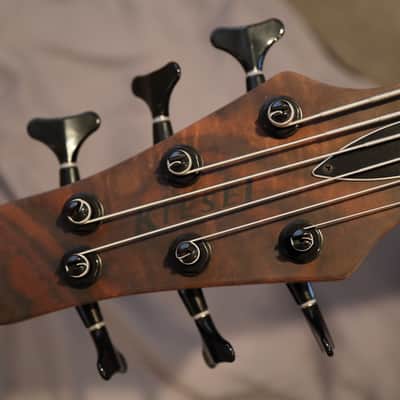 Kiesel Claro Walnut Icon 6 with Aguilar DCB Pickups image 12