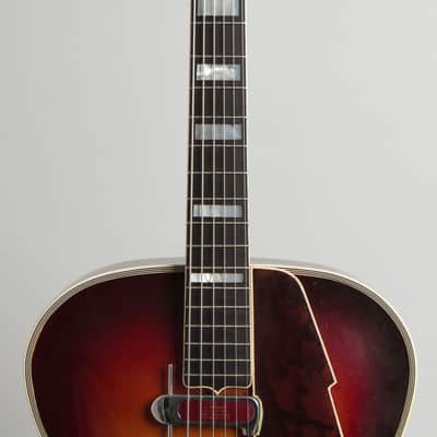 D'Angelico Style B Arch Top Acoustic Guitar (1937), ser. #1286, original brown hard shell case. image 8