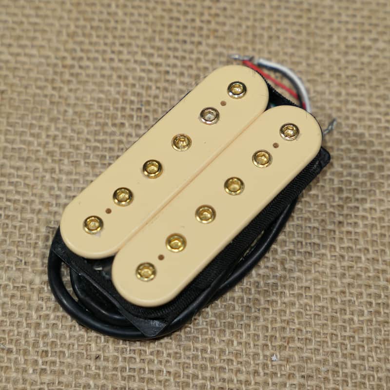 Dimarzio DP227 Liquifire Cream Gold Poles Pickup image 1
