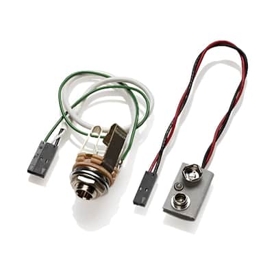 EMG 1 or 2 Pickups HZ Passive Short Shaft Solderless Wiring Conversion Kit image 2
