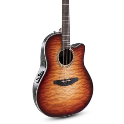 Ovation Celebrity Acoustic Electric Guitar - Cognac Burst image 1
