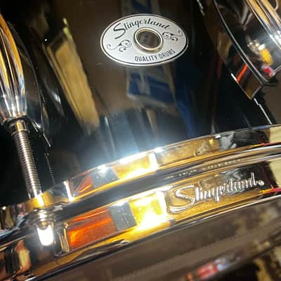 Slingerland 6.5" x 14" Studio King Snare Drum - Del Norte Black Lacquer image 2
