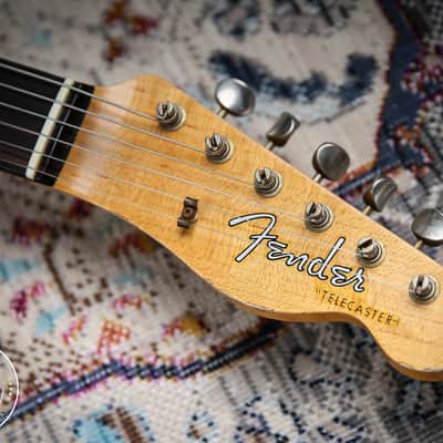 2021 Fender Custom Shop 59' Telecaster Relic Shell Pink image 21
