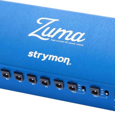 Strymon ZUMA + Free Noise Shirt 9-Output High Current DC Power Supply - Blue image 2