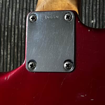 1959 Fender Stratocaster Candy Apple Red Refin Original Parts Sounds Magical image 8