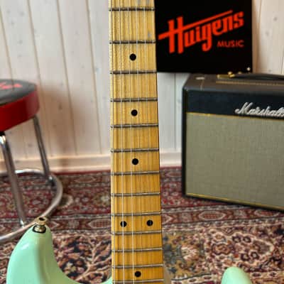 Fender Custom Shop Postmodern Strat Maple Journeyman 2024 - Aged Surf Green image 3