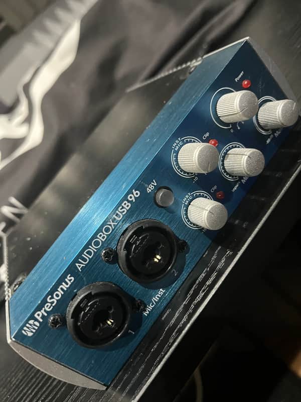 PreSonus AudioBox USB 96 Audio Interface 2010s - Blue image 1