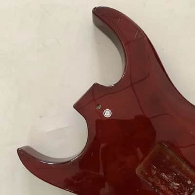 Wine Red HH Guitar Body Floyd Rose Tremolo DIY Project image 5