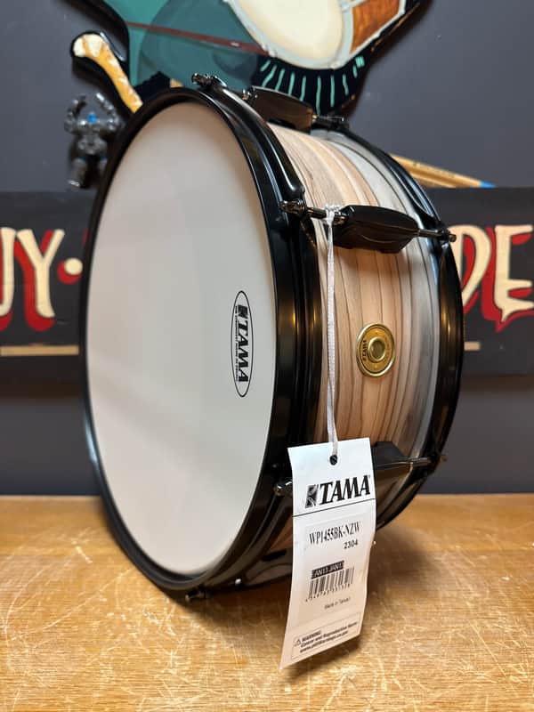 Tama WP1455 Woodworks 14x5.5" Snare Drum 2023 - Present - Natural Zebrawood image 1