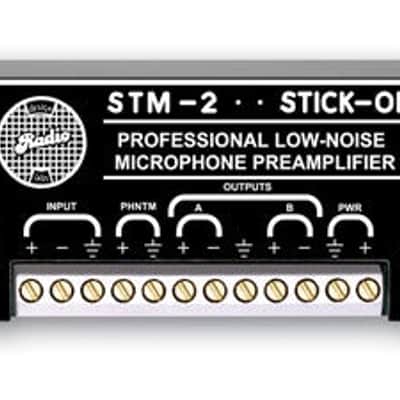 RDL STM-2 Adjustable Gain Mic Preamp - 35 to 65 dB Gain image 7