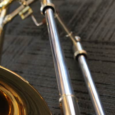 S.E. SHIRES TBQ30GA Q-Series Axial F-Attachment Trombone image 1
