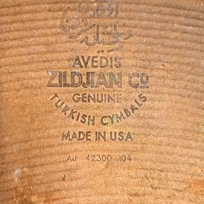 ZILDJIAN ZBT HI HAT INVERTED- FREE SHIP TO C-USA! image 5