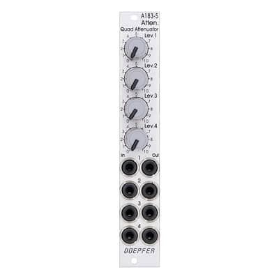 Doepfer A-183-5 Quad Attenuator Eurorack Module image 3