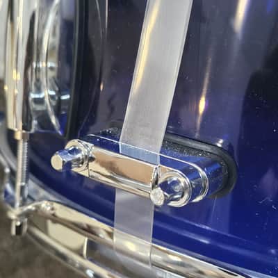 RL Drums Blue Acrylic snare drum image 6
