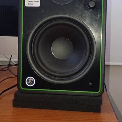 Mackie CR5-XBT 5" Active Studio Monitors with Bluetooth Connectivity (Pair) 2020 - Present - Black with Green Trim image 1