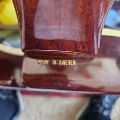Hagstrom Swede 1970s - Mahogany w/ hard case image 6
