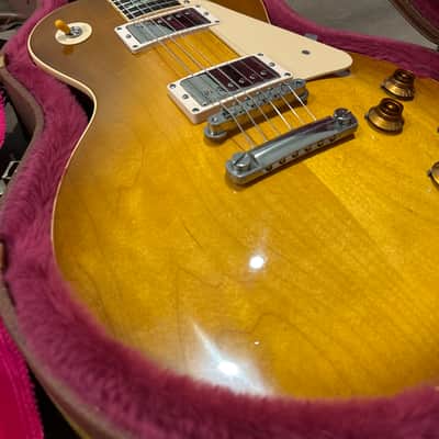 1998 Gibson Les Paul Classic - Honey Burst - Pro Player Upgrades Including Seymour Duncan Seth Lover Pickups! - Pro Set Up w Perfect Frets/Action/Intonation! image 11