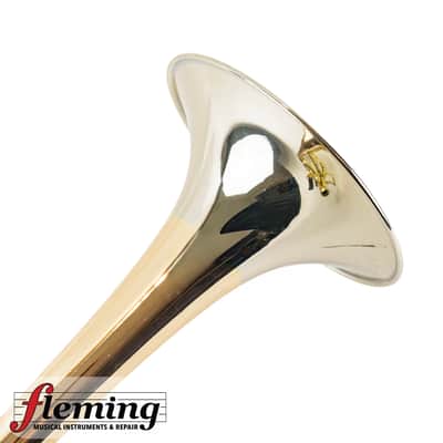 Adams Custom TB1 Professional Tenor Trombone - Two-Tone Rose Brass/Silver (Serial #055) image 8