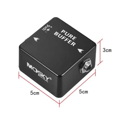 Pure Mosky Buffer Pure Tone Mini Guitar Effect Pedal Effect Bypass Switch (Price includes the import duty for US buyer) image 6