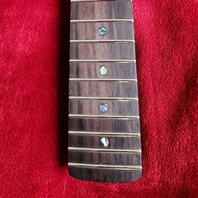 Stratocaster strat #5 all rosewood neck replacement, 9.5 radius, modern C shape image 3