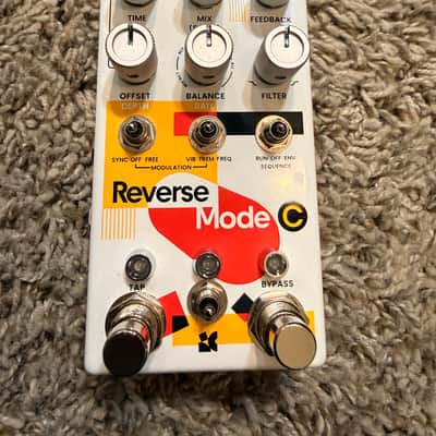 Chase Bliss Audio Reverse Mode C 2023 - White Graphic image 9