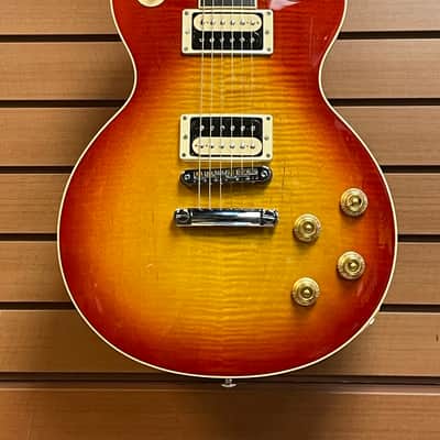 Gibson Les Paul Traditional Pro 3T Flamed Top with Tulip Locking Tuners 2017 in Heritage Cherry Sunburst w/OHSC image 2
