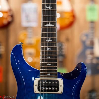 PRS SE CUSTOM 24-08 Quilt Lake Blue image 9