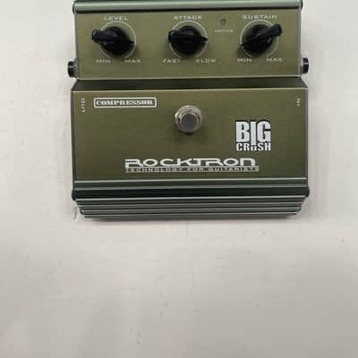 Rocktron Big Crush Compressor Sustainer Compression Guitar Effect Pedal *READ* image 1