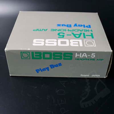 Boss HA-5 Play Bus Guitar Headphone Amp 1983 - 1989 MINT condition image 13