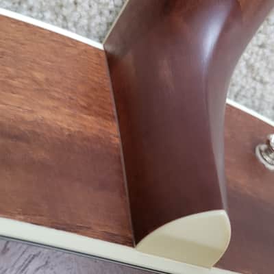 Fender PD-220E Dreadnought Acoustic Electric Guitar, Aged Cognac Burst, Hard Shell Case image 11