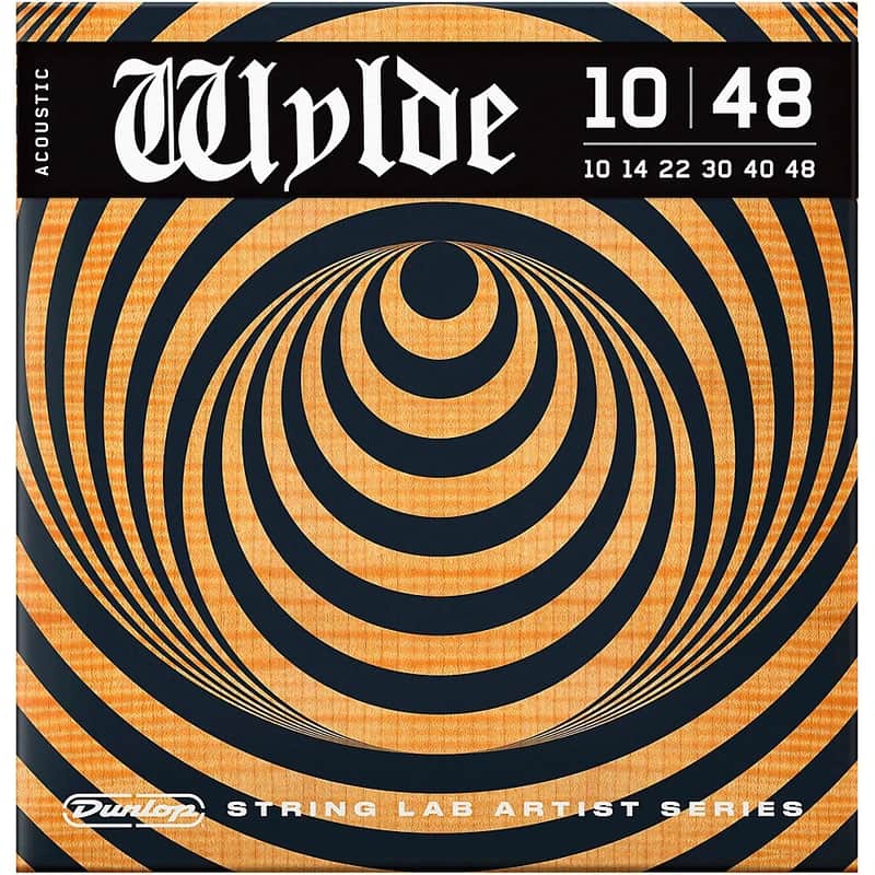 New Dunlop Zakk Wylde String Lab Phosphor Bronze Acoustic Guitar Strings 10 - 48 image 1